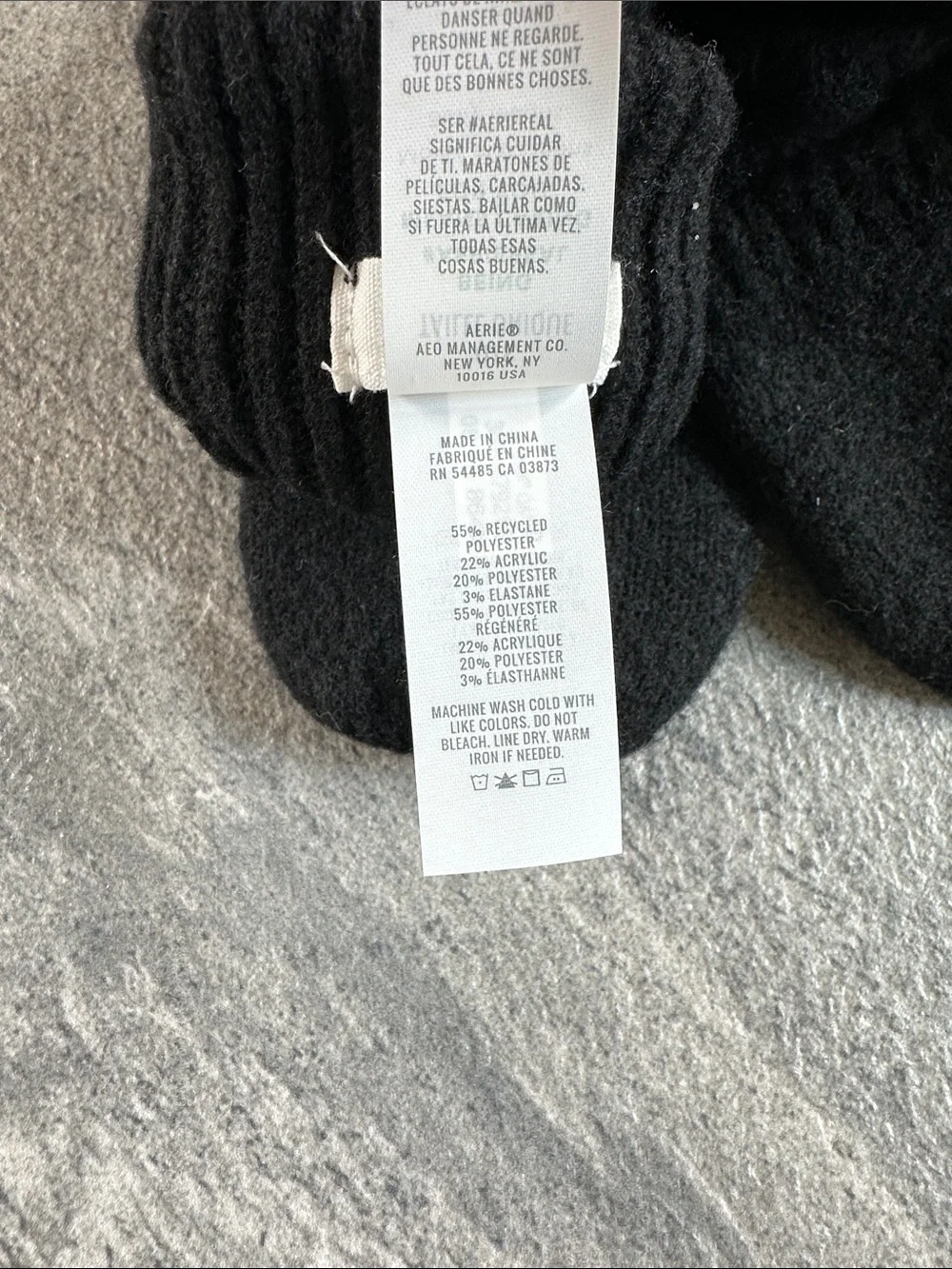 aerie black convertible